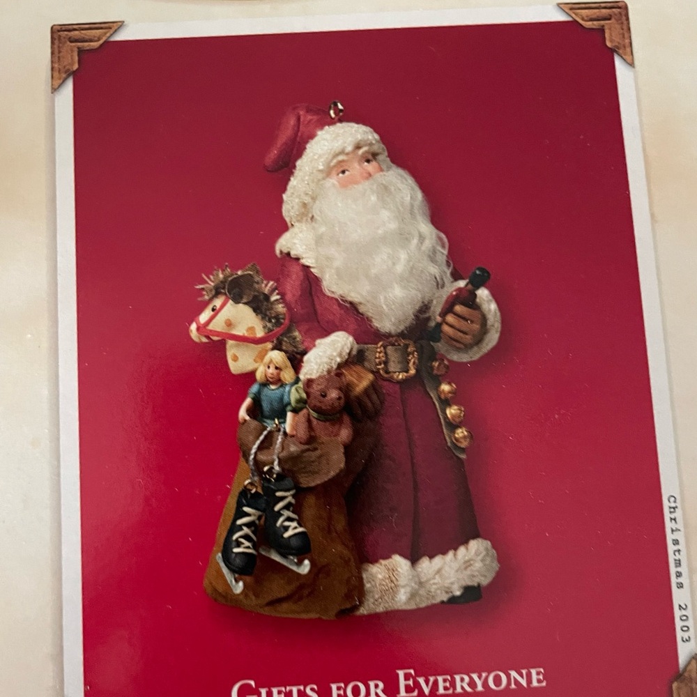Santa Claus Christmas Ornament